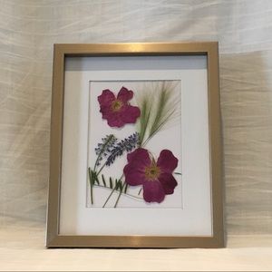 Pressed Natural Flowers Framed